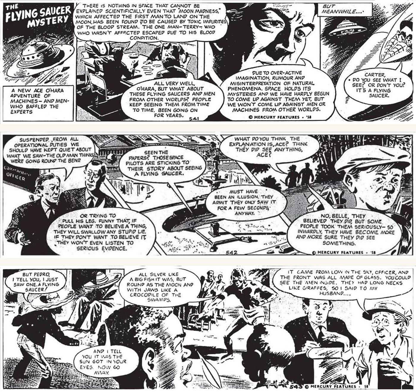 Ace O'Hara: The Flying Saucer Mystery — Part 1