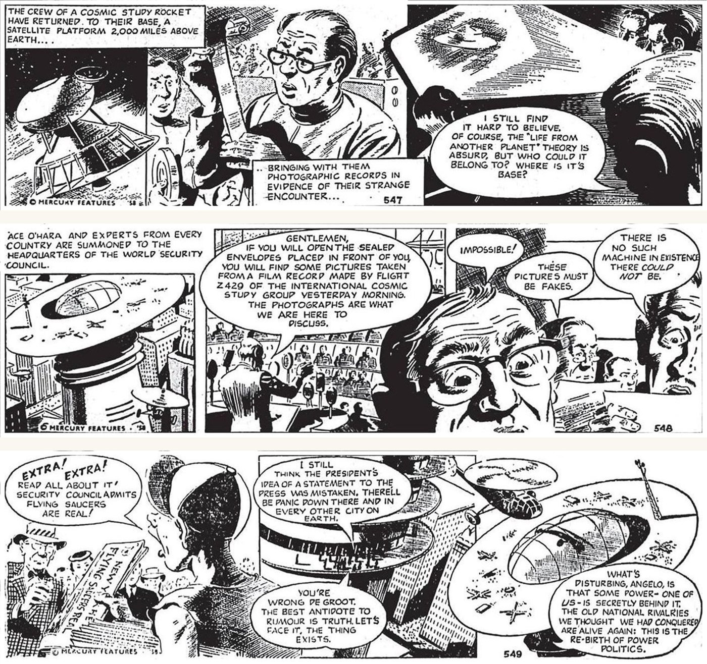 Ace O'Hara: The Flying Saucer Mystery — Part 3